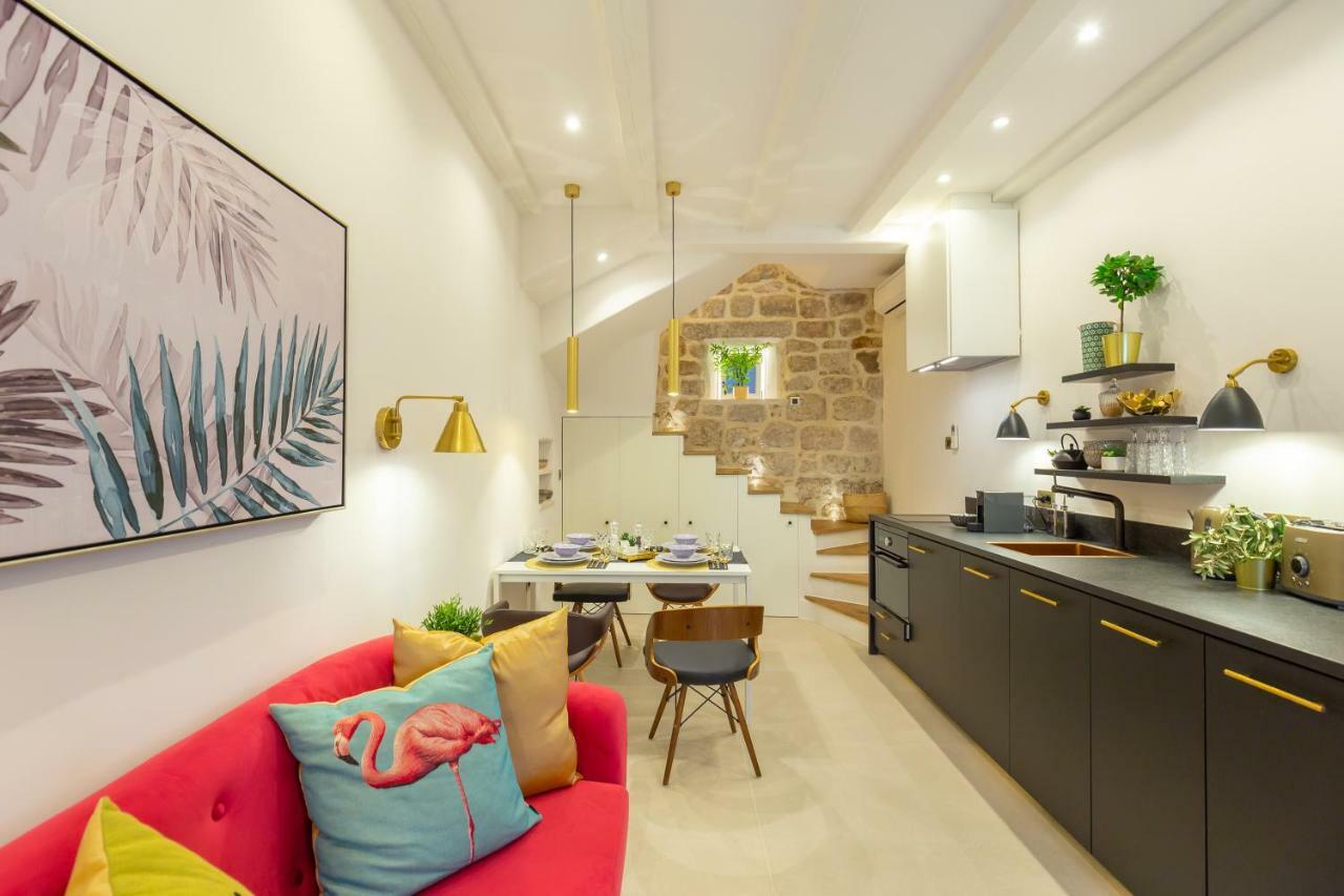 Old Town House With Floor Heating & Lush Private Garden Villa Dubrovnik Exteriör bild